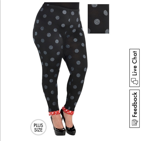 Disney Other - Minnie mouse adult plus size leggings Disney Other - Minnie mouse adult plus size leggings